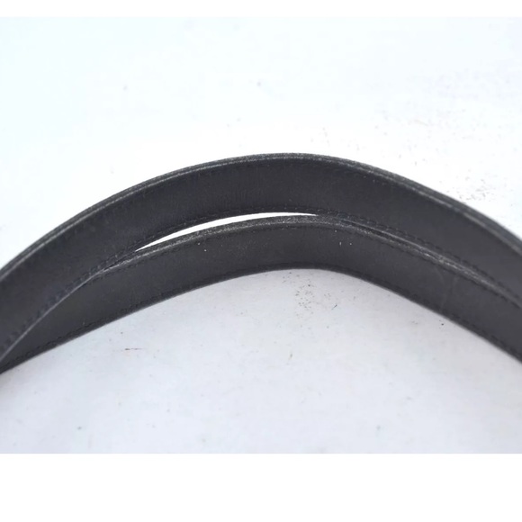 Authentic Christian Dior Honeycomb Shoulder Tote Bag PVC Leather Black - Picture 8 of 13